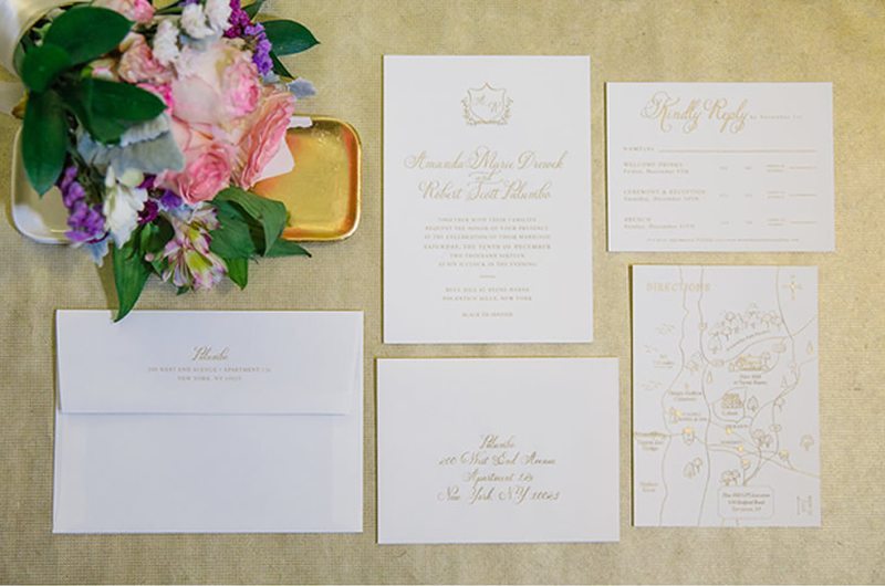 The Perfect Winter Invitation Suite