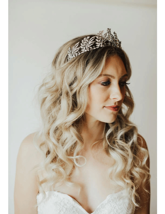 Untamed Petals | Bridal Fleur Headpiece Fleurette – Untamed Petals main image 2