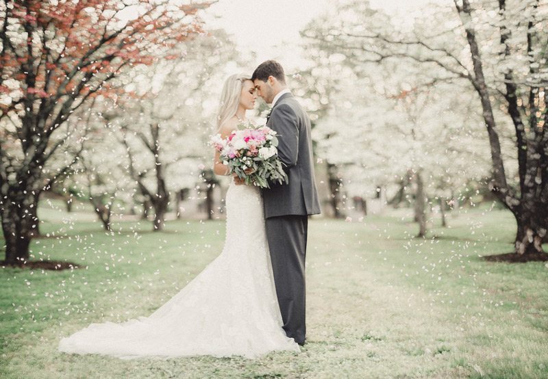 Pink and Gold Spring Southern Wedding Inspiration