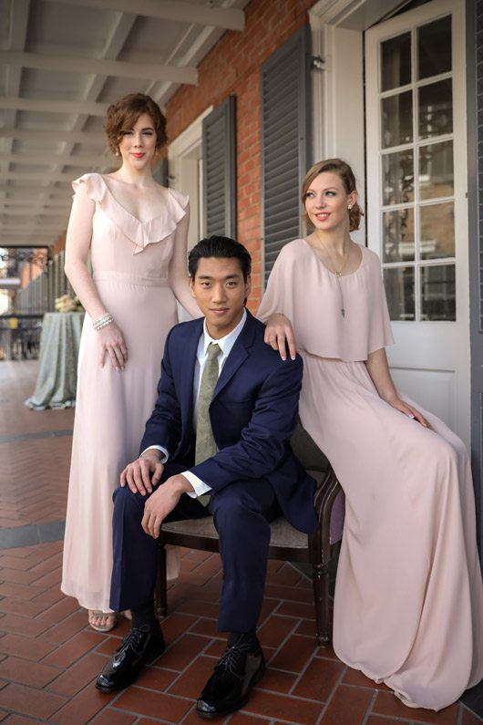 Paper crown bridesmaid dresses cheap