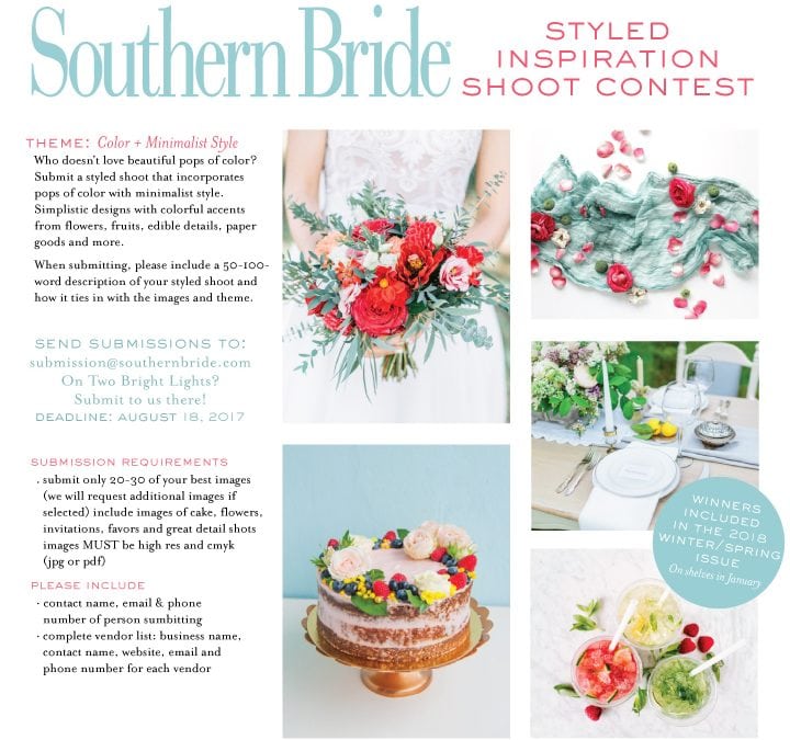 Photoshoot Contest with Southern Bride