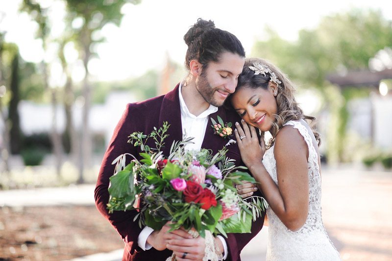 Spanish_Styled_Wedding-bride_and_groom_embrace