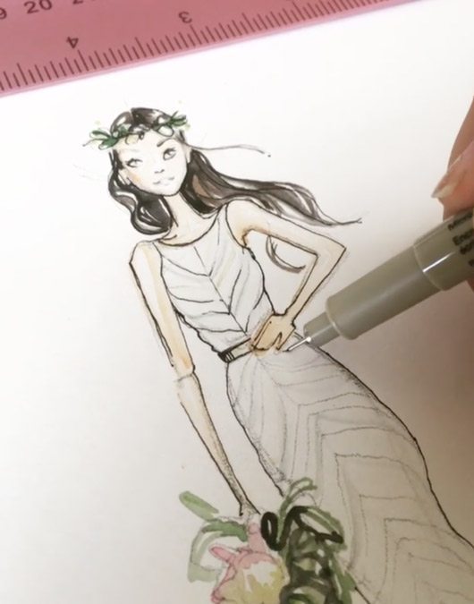 Wedding_Illustration_for_your_Southern_Wedding-sketching