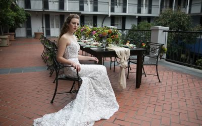 A-line Lace Wedding Dress by Liancarlo