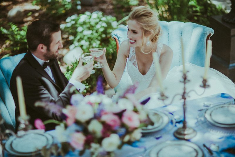 French_Inspired_Shoot-bride_and_groom_toasting