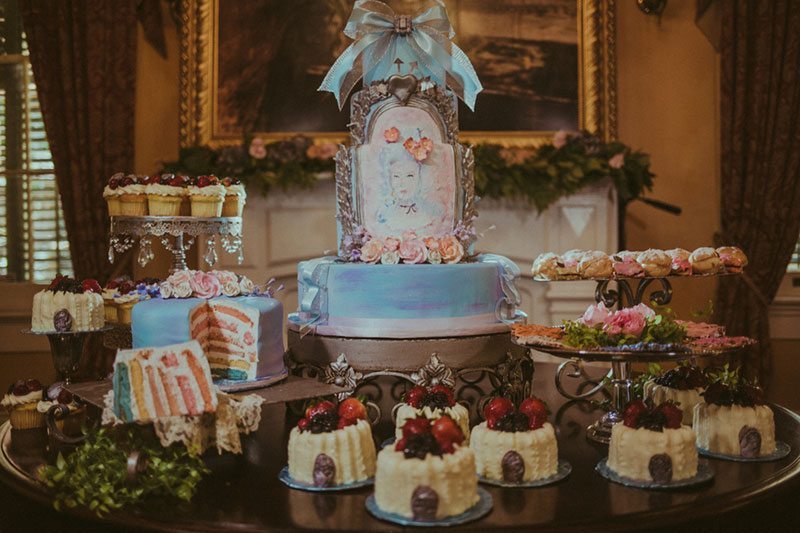 French_Inspired_Shoot-cake_and_desserts_displayed