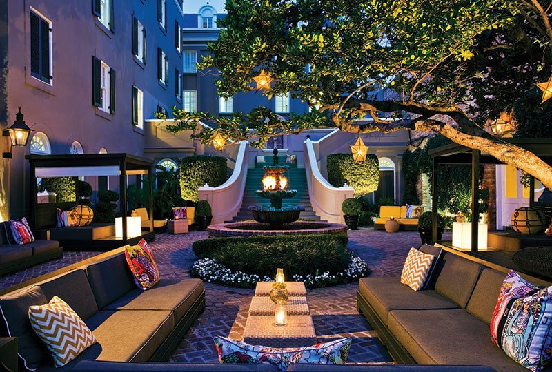 NOLA-colorful_courtyard_with_fountain