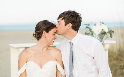 Oyster Inspired Beach Wedding