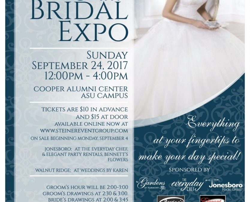 Fall Bridal Expo, Jonesboro, Arkansas