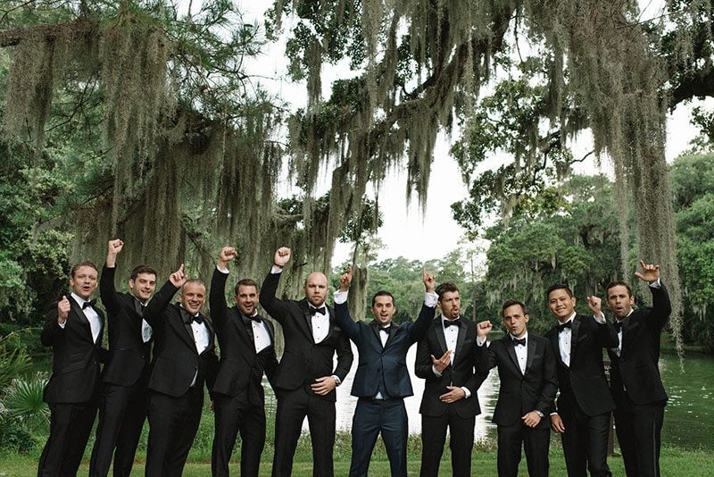 10_Ways_to_Make_Groom_Feel_Special-grooms_party_lined_up