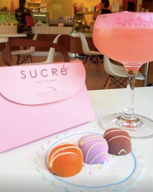 5 More Things To Do In NOLA Sucre Dessert And Pink Drink