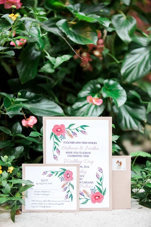 French_Boho-colorful_flower_invitations