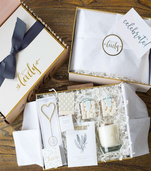 Give Lovely Bridesmaid Boxes Celebrate Gift Box