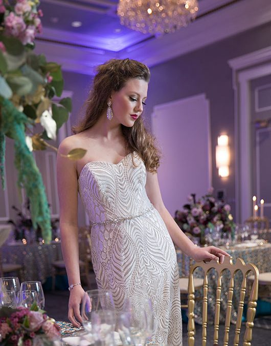 Kate McDonald Shimmering Hemingway Gown