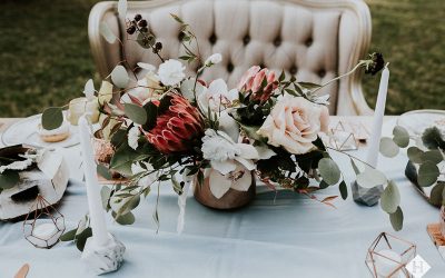 Copper and Marble Wedding Colors