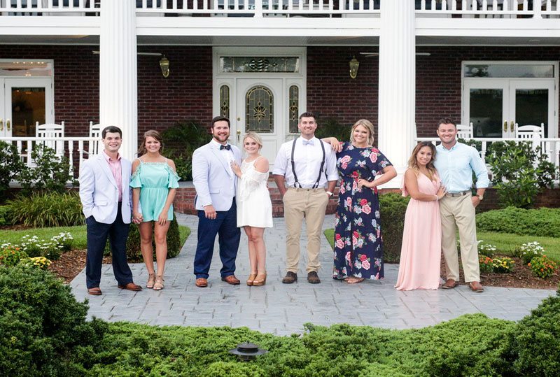 Southern Luncheon Picture Of The Wedding Party