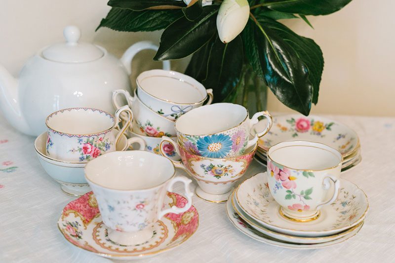 Southern Luncheon Tea Cups