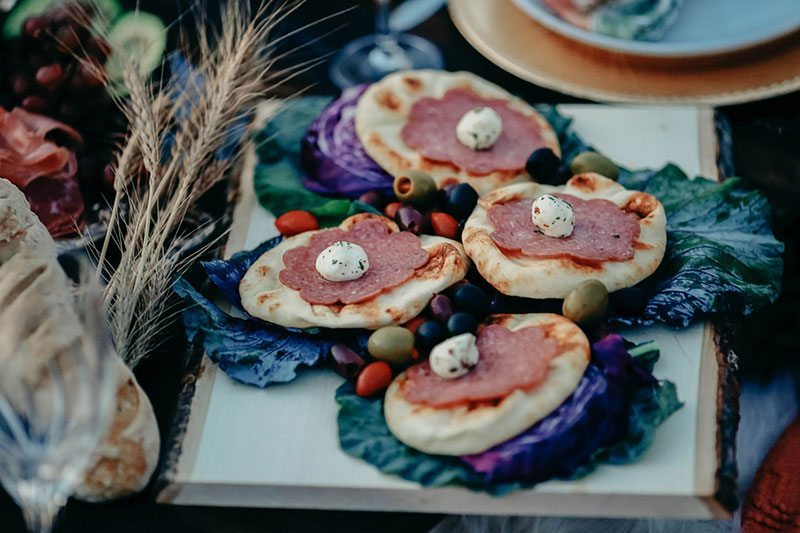 Bountiful Wheat Harvest Meat And Cracker