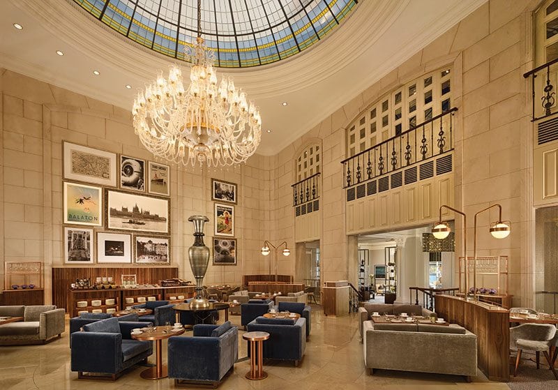 Budapest Indoor Lobby Area With Seating