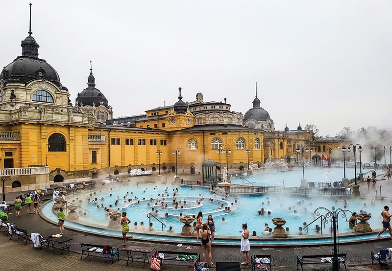 Budapest Public Outdoor Bath