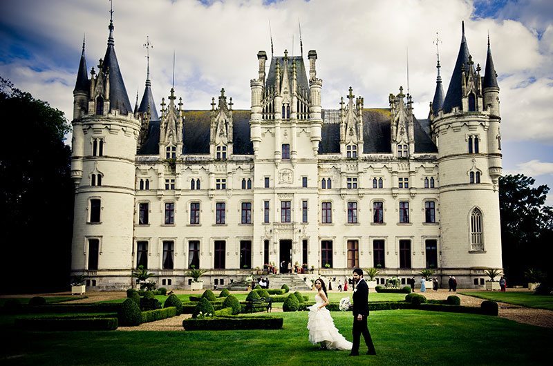 Home Away Castle With Bride Groom