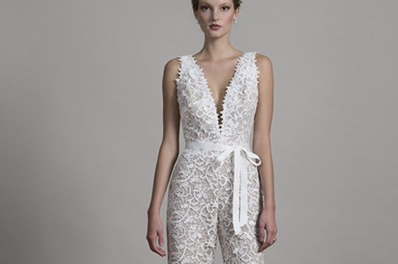 Lace Jumpsuit From Liancarlo
