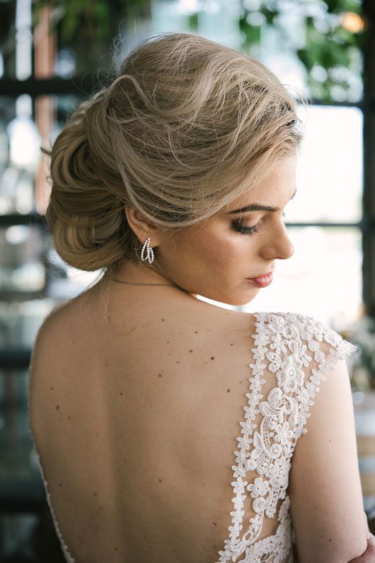 Restoratives Wedding Bride With Backless Gown