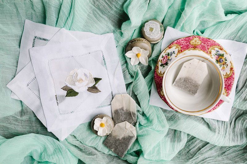 Southern Lucheon Linens With Tea