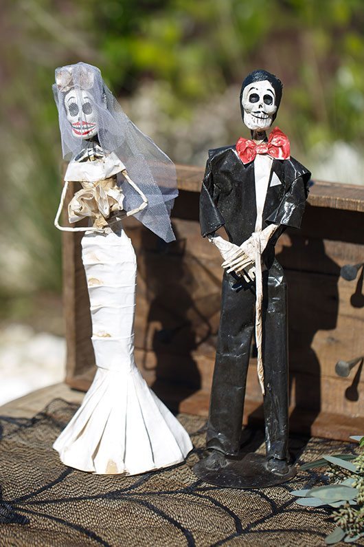 Vampire Wedding Skeleton Bride And Groom