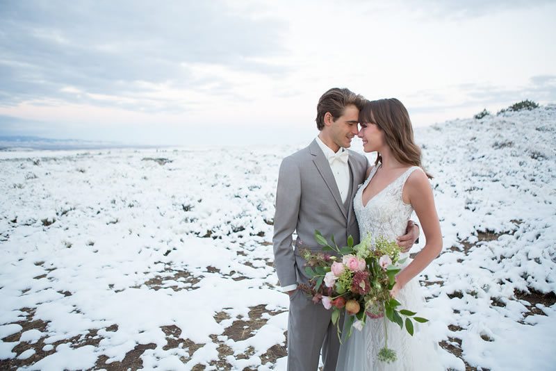 Allure Bridals Latest Collection Wilderly Lookbook Bride And Groom Snow