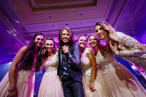 Busch Bridal Party With Steven Tyler