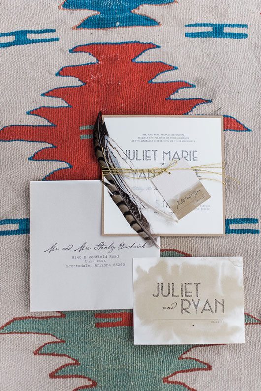 Countryside Invitations On Blanket