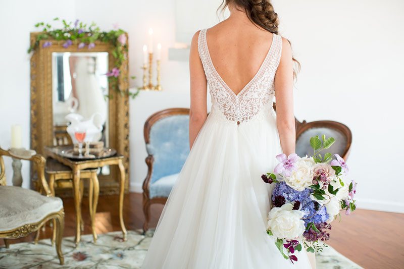 Enchanted Back Of Gown