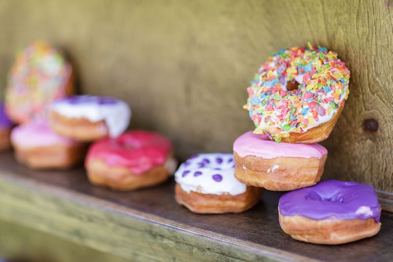 Enchanted Colorful Donuts