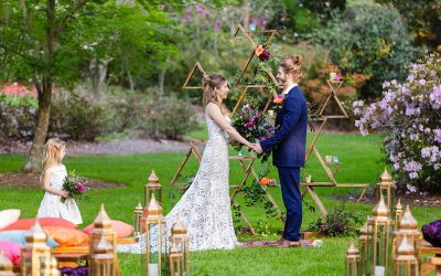 Colorful Garden Wedding