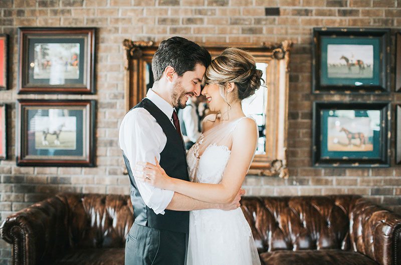 Hotel Bride And Groom Hugging