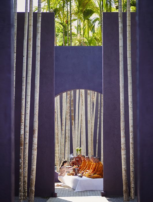 Phulay Bay A Ritz Carlton Reserve KRABI THAILAND Monks Blessing Wedding