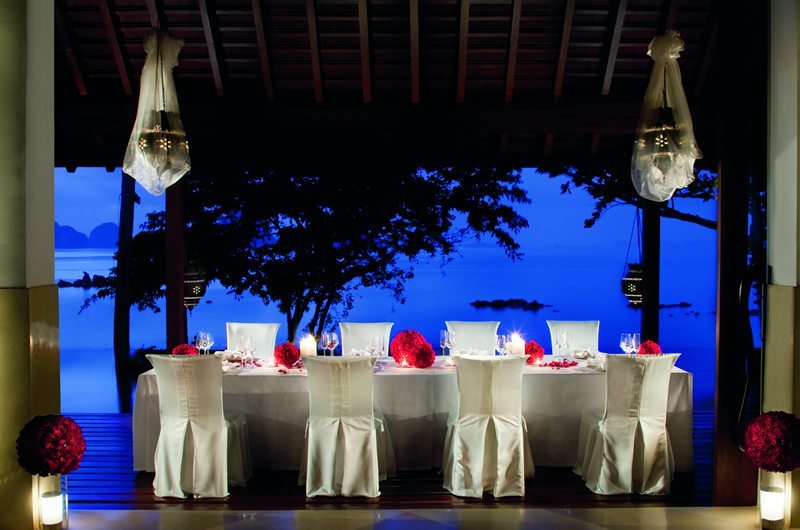 Phulay Bay A Ritz Carlton Reserve KRABI THAILAND Wedding Banquet