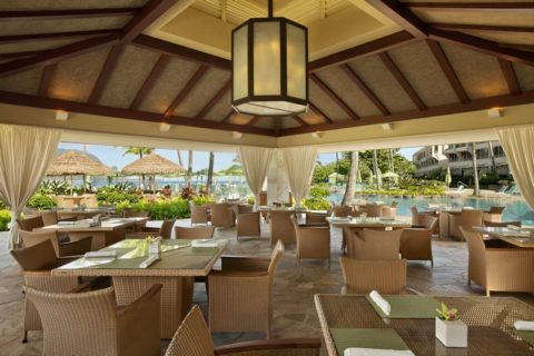 St Regis Princeville Hawaii Nalu Kai Grill Bar