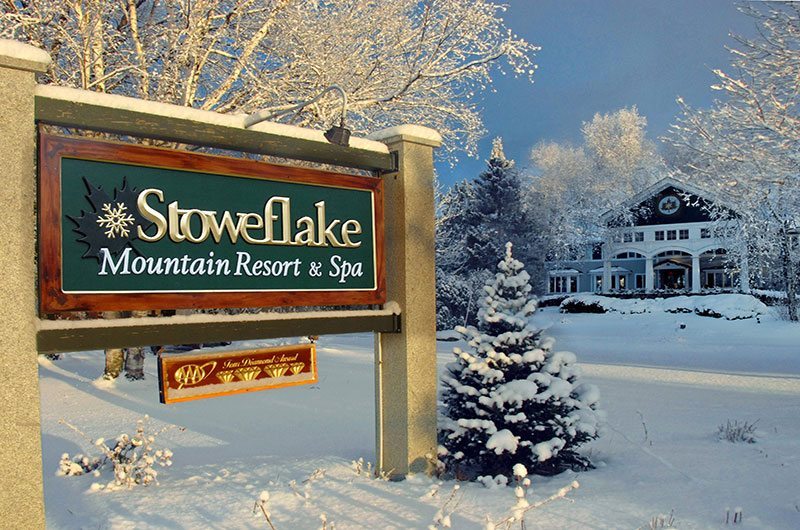 Stowe Snowfalke Resort In The Winter