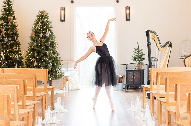 12 Days Of Christmas Wedding Inspiration Ballet Dancer