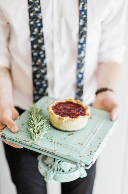 A Portrait Of Love Watercolor Groom And Wedding Food