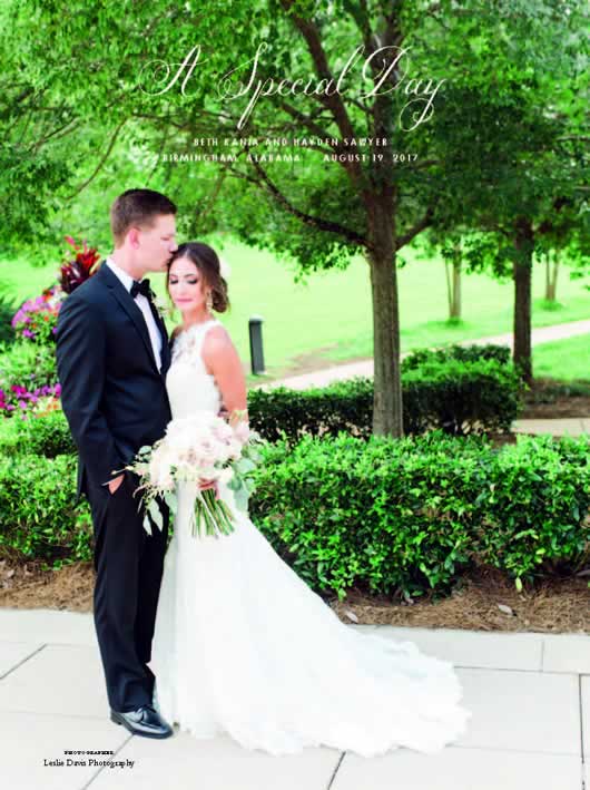 A Special Day Real Wedding Southern Bride Magzine Winter 2018