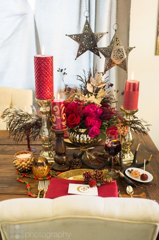 Christmas Table Inspiration Stars