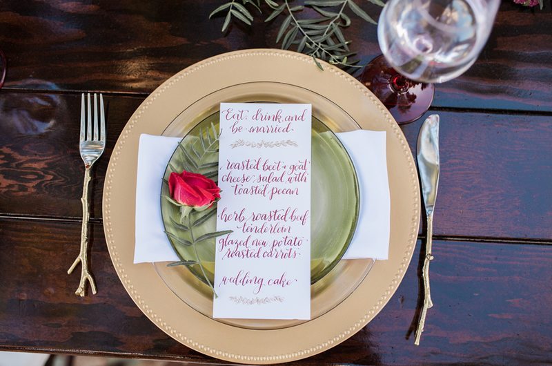 Christmas Wedding In Hawaii Menu