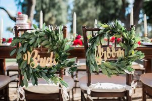 Christmas Wedding In Hawaii Sweetheart Table