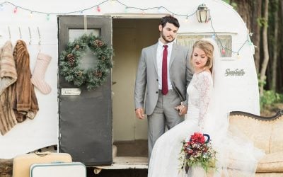 Eclectic Christmas Wedding Inspiration