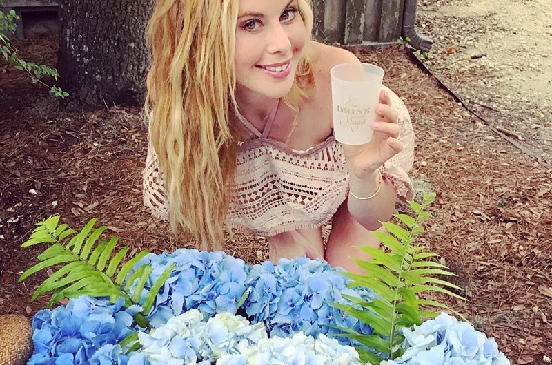 Exclusive Look At Tara Lipinskis Dream Wedding Tara With Custimized Rehearsal Cup