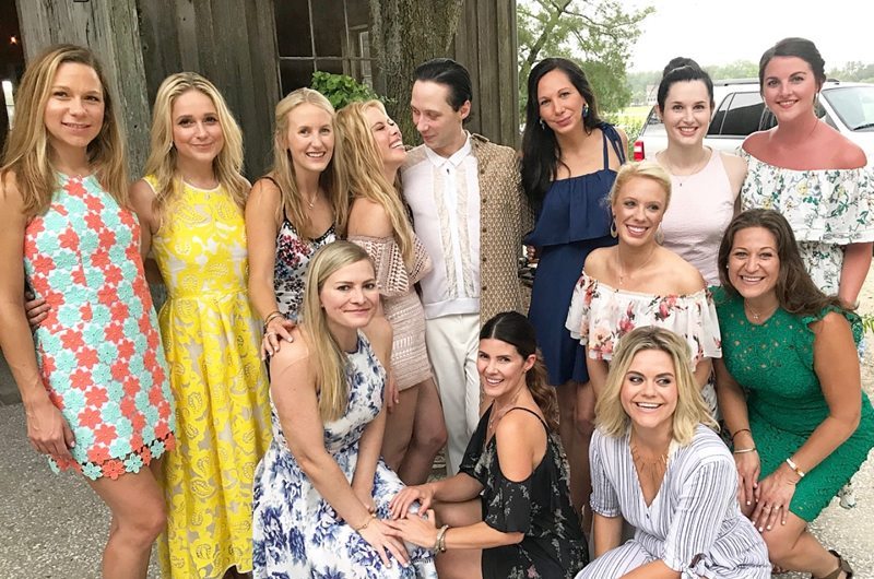 Exclusive Look At Tara Lipinskis Dream Wedding Tara With Friends