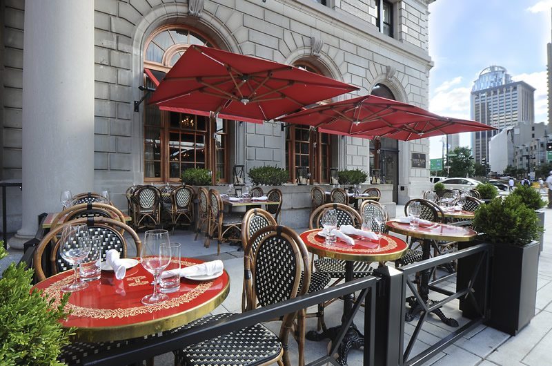 Fairmont Copley Plaza Boston Out Door Seating